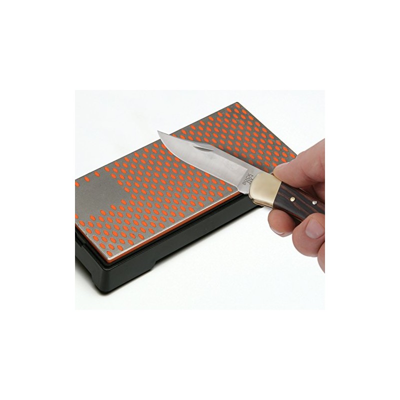 Smith's Diamond Sharpening Bench Stone, Gray, 6" (156-BRK)