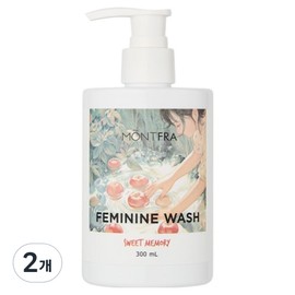 Mongfra Feminine Cleanser, 300ml, 2 units / 몽프라 여성청결제, 300ml, 2개