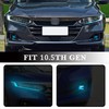 TOMALL 2 Pair Headlight Fog Light Vinyl Films Smoke Tint