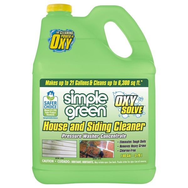Oxy Solve House and Siding Pressure Washer Cleaner - Removes