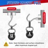 Niuknow 8Pack Heavy Duty Magnetic Hooks, 25 lbs Strong Neodymium