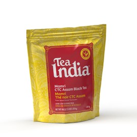 Tea India CTC Assam Loose Leaf Black Tea Strong, Full-Bodied Flavorful Blend Of Premium Black Tea Made with Natural Ingredients Traditional Indian Tea Caffeinated Iced Tea Breakfast Tea 3LB