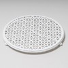 Pearl Metal Steel Lace Round Pot Trivet HB-3278 White, 7.5