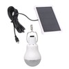 Portable Solar LED Light Bulb Rechargeable Solar Light Bulb for