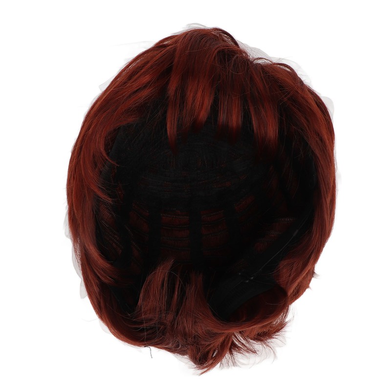 Hair Short Wigs Fashionable Adjustable High Temperature Synthetic Hair Fluffy