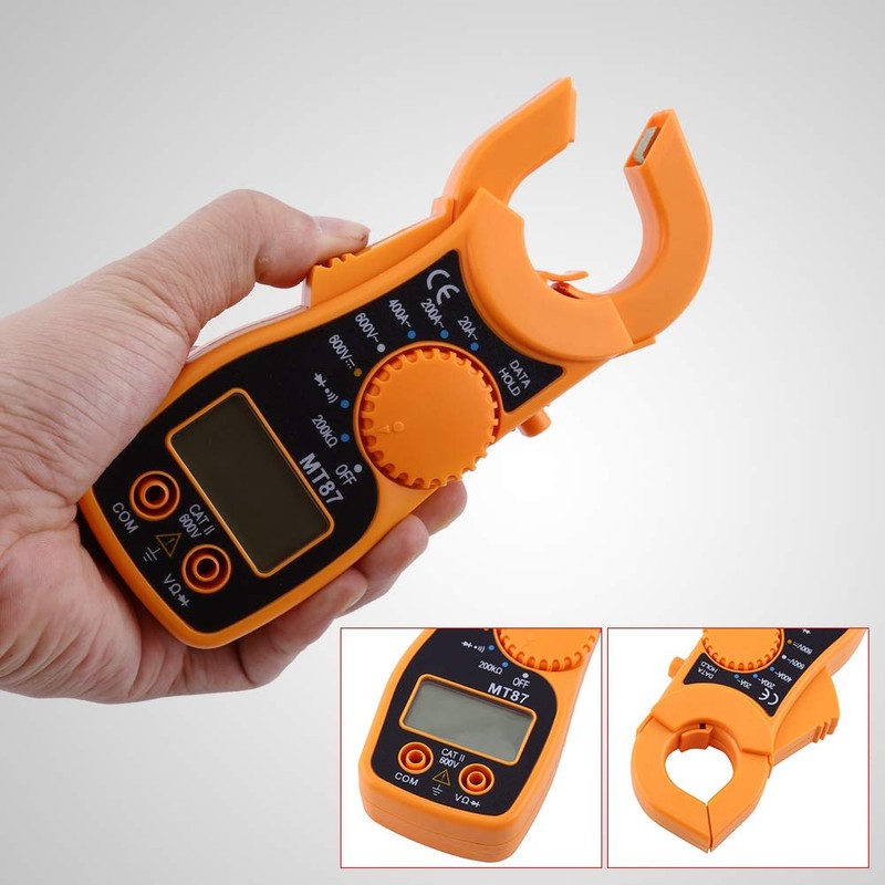 Multimeter, Digital Clamp Multimeter AC DC Voltmeter Ammeter Ohmmeter Volt