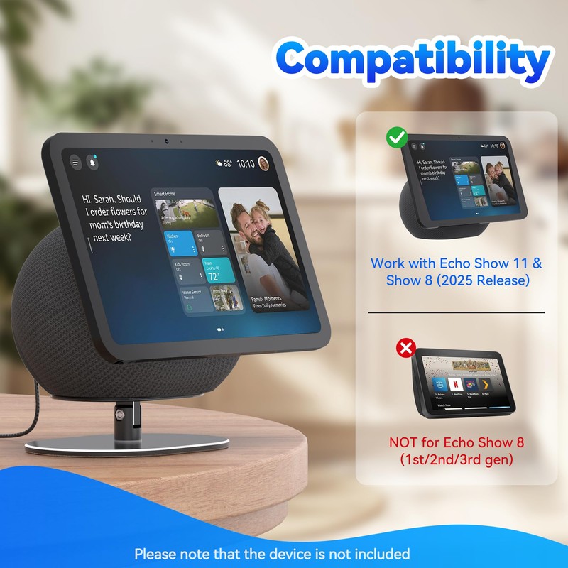 DGPCT Adjustable Stand for Echo Show 8 & Echo Show