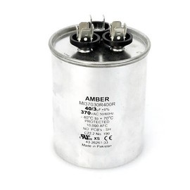 43-25133-04 -Rheem OEM Round Replacement Dual Run Capacitor 40 + 3 UF/MFD 370 Volt