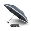 Pantone, Pocket Umbrella with Stylish Travel Case, Cool Grey 9