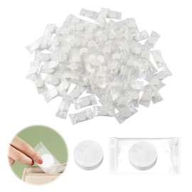 100 Pack Compressed Hand Towels Dry Towels Tablet Shape 100 Biodegradable Pressed Mini Towel Space Saving Soft Absorbent Cleaning Cloth