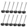 Mipcase 12 Sets Professional Trampoline Screws Durable Long Fixing Screws