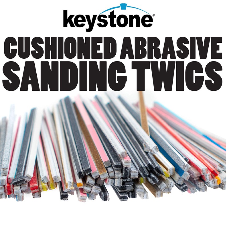 Keystone 100 Pcs Sanding Twigs Kit Ideal for Woodworking, Sanding