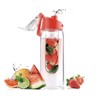 asobu FLAVOUR IT 2 GO Flavored Water Bottle, Red, ANDFN-RD