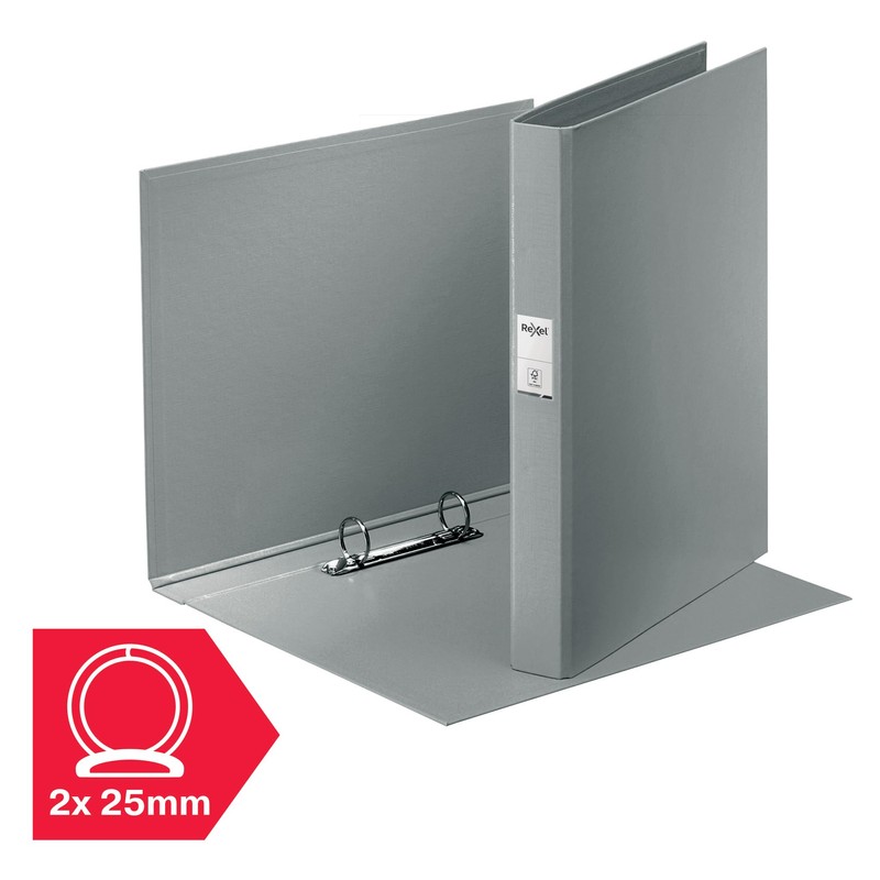 Rexel Solea A4 Ring Binder, 25 mm Spine 2 Ring,