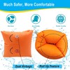 2-4 Pcs Inflatable Arm Swimming Floaties Bands, Floatation Water Wings,
