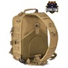 Coolton Tactical Sling Bag, Shoulder Army Molle Daypack, Hiking Hunting