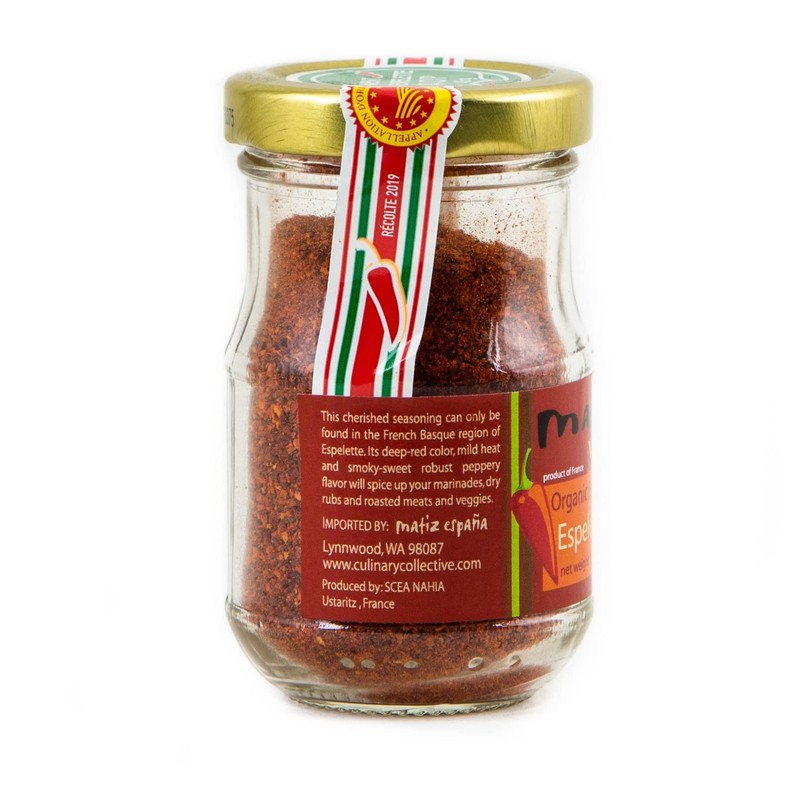 Matiz Piment d'Espelette Pepper from Basque France | 1.58 Ounce