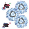 Mop Replace Head, 3 Pack Spin Mop Replacement Head Easywring
