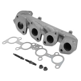 A-Premium Left Engine Exhaust Manifold Kit W/Gasket & Studs & Nuts [DOHC 8Cyl 5.0L] Compatible with Ford F-150 F150 2011 2012 2013 2014, Replace# BL3Z9431C