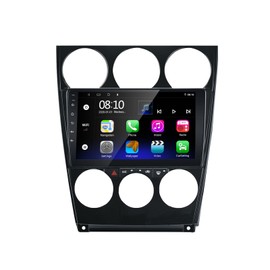 LEXXSON Car Radio for Mazda 6 Atenza 2002-2008, Car Stereo for Mazda 6 Atenza 2002 2003 2004 2005 2006 2007 2008 Build-in Carplay & Android Auto, with GPS Navigation, WiFi, Bluetooth, FM, 2G+32G