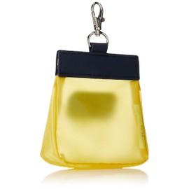 Le Coq Sportif QQCTJX70 Women's Golf Accessory Holder, One-Handed Opening, Skeleton, YL00 (Yellow)