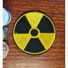 Unbranded Radioactive Warning Sign Patch Nuclear Toxic Goth Punk Embroidered
