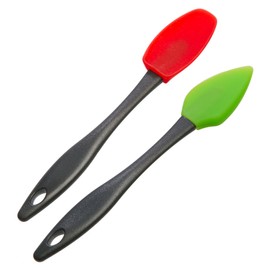 PrepSolutions Mini Silicone Spatulas – Set of 2, Flexible, Heat-Resistant, Ideal for Mixing & Scraping