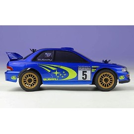 MAToys CML80068 Carisma GT24 Subaru WRC 4WD 1/24 Micro Rally Car RC, Blue