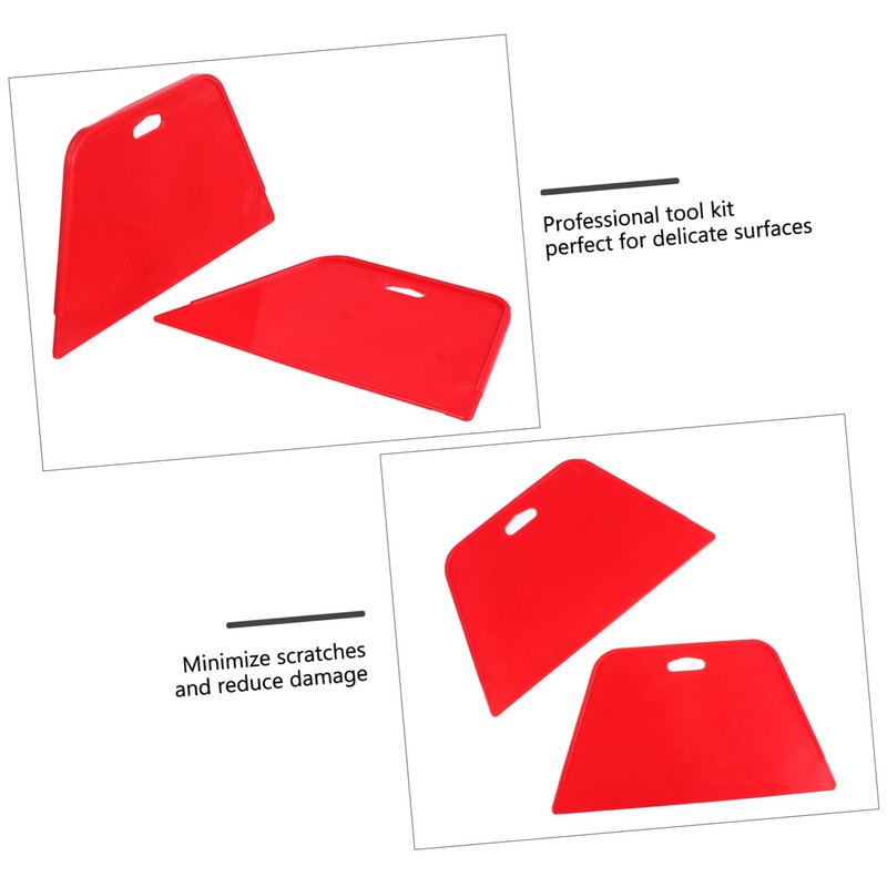 Mikinona Professional Car Window Tint Tool Kit 4 Pcs Color
