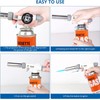 Sondiko Butane Torch Lighter, Dual Flame Mode Butane Torch Lighter