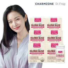 Charmzone Dr. Frog Inner Care Lactobacillus Women's Vaginal Health Lactobacillus 30 Capsules, 6-month supply / 참존 닥터프로그 이너케어 유산균 여성 질 건강 유산균 30캡슐 6개월분