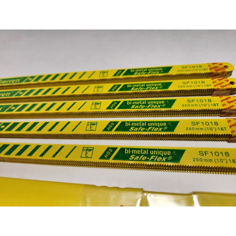 Starrett 50 Starrett Greenstripe Hacksaw Blades 10”X 18T SF1018 Sealed