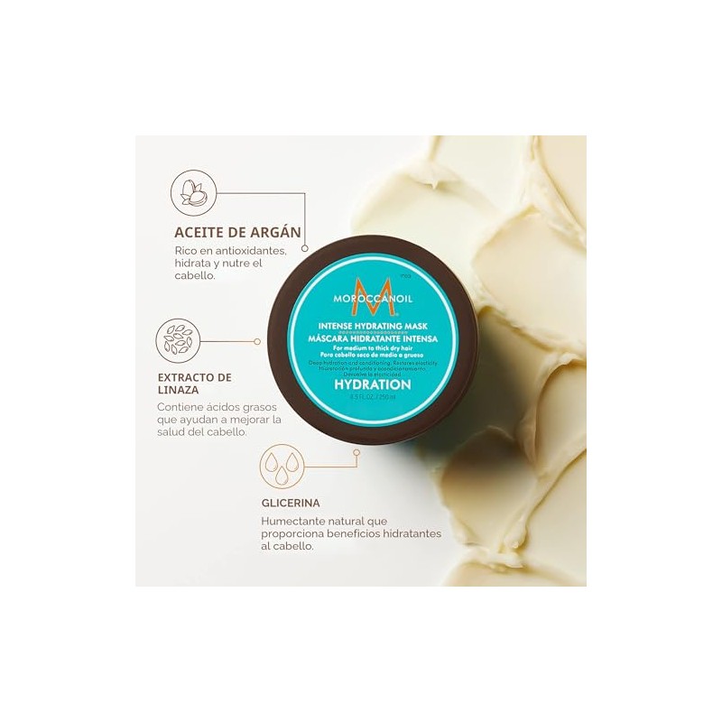 Máscara Hidratante Intensa para el Cabello Moroccanoil