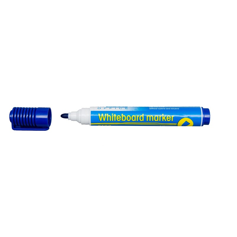 D.RECT 3160 Whiteboard Marker for Whiteboards and Flipcharts, Wipe Clean
