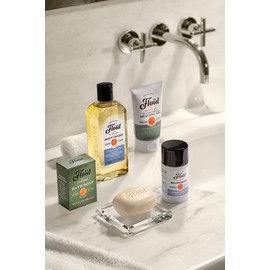 Floid Vetyver Splash Transparent Shaving Gel (150ml), Men's Shaving Gel with Glycerin to Protect and Hydrate Skin, Shave Gel for a Smooth Shave with an Invigorating Scent