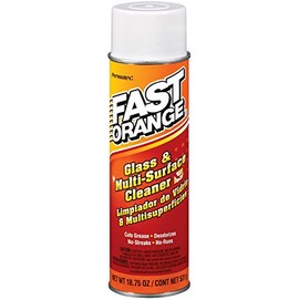 Permatex 25544 Fast Orange Glass and Multi-Surface Cleaner, 18.75 oz net Aerosol Can