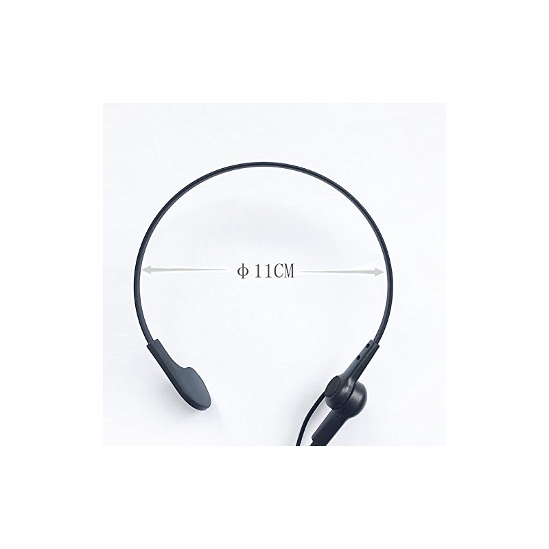 headset microphone kit, hanging on neck, for speech