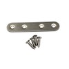 Stainless Steel Corner Bracket Flat Straight Plate Joint Connector Pack