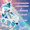 Adjustable Kids Roller Skates for Girls and Boys Ages 3-5