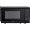 Midea 0.9 cu.ft. Countertop Microwave Oven, 900 W Turntable, Black