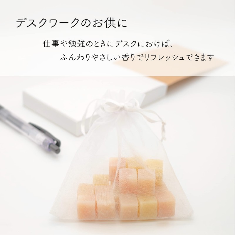 Sanriku Soap Workshop KURIYA Soap Potpourri Sweet Lavender (Silk, Wakame,