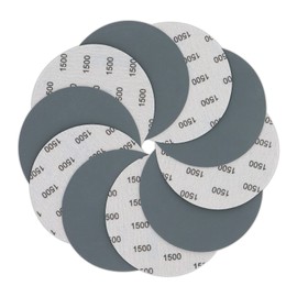 1500 Grit 5 Inch Sanding Discs, VIBRATITE 70 Pieces Hook and Loop Wet Dry Sandpaper Round Sand Paper Pads for Orbital Sander Grinding Polishing Finishing