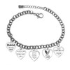Trump, Multi Charmed Trump 2024 Adjustable Bracelet That Will Fit