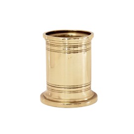 Jefferson Brass Executive Brass Pencil Cup And Holder