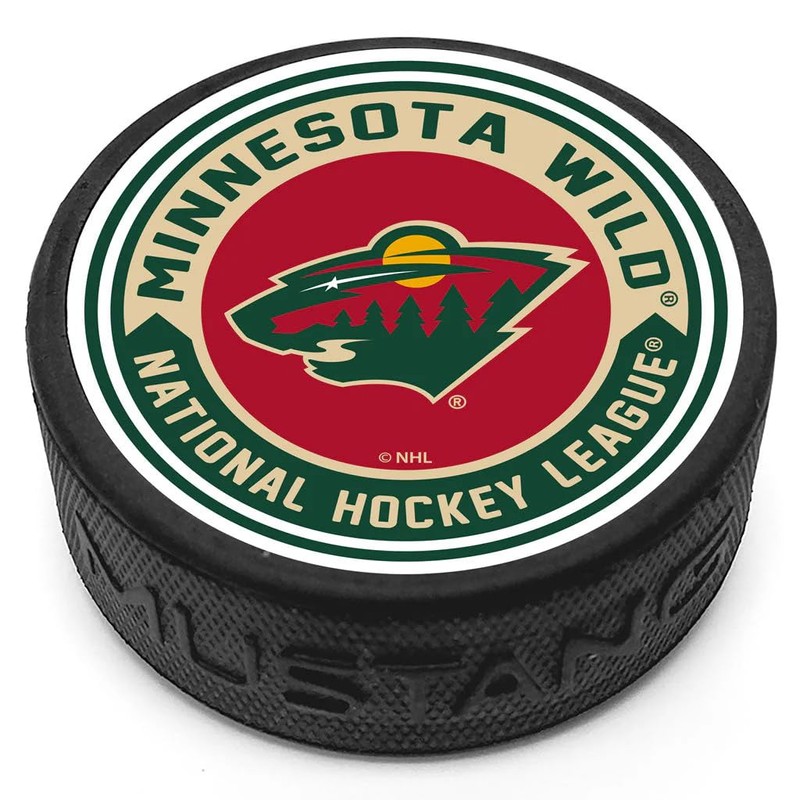 Minnesota Wild Puck - Arrow