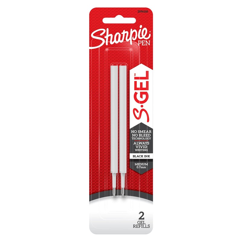 Sharpie S-Gel Pens | Medium Point 0.7mm | Black Ink