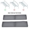 2PCS Stove Top Shelf Silicone Spice Rack Magnetic Back 2