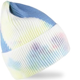 Glamexx24 Knitted Hat Unisex Colourful One Size Warm Beanie Winter Hat Soft and Elastic for Men and Women Various Outfits and Occasions, blue