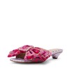 Betsey Johnson Women's Aylah Heeled Sandal, Pink Floral, 5.5