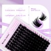 WENDY LASHES Lash Clusters, 200D D Curl DIY Eyelash Extensions